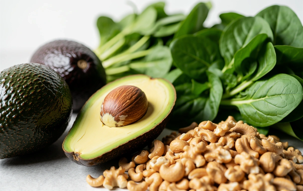 Gesunde Zutaten Fokus