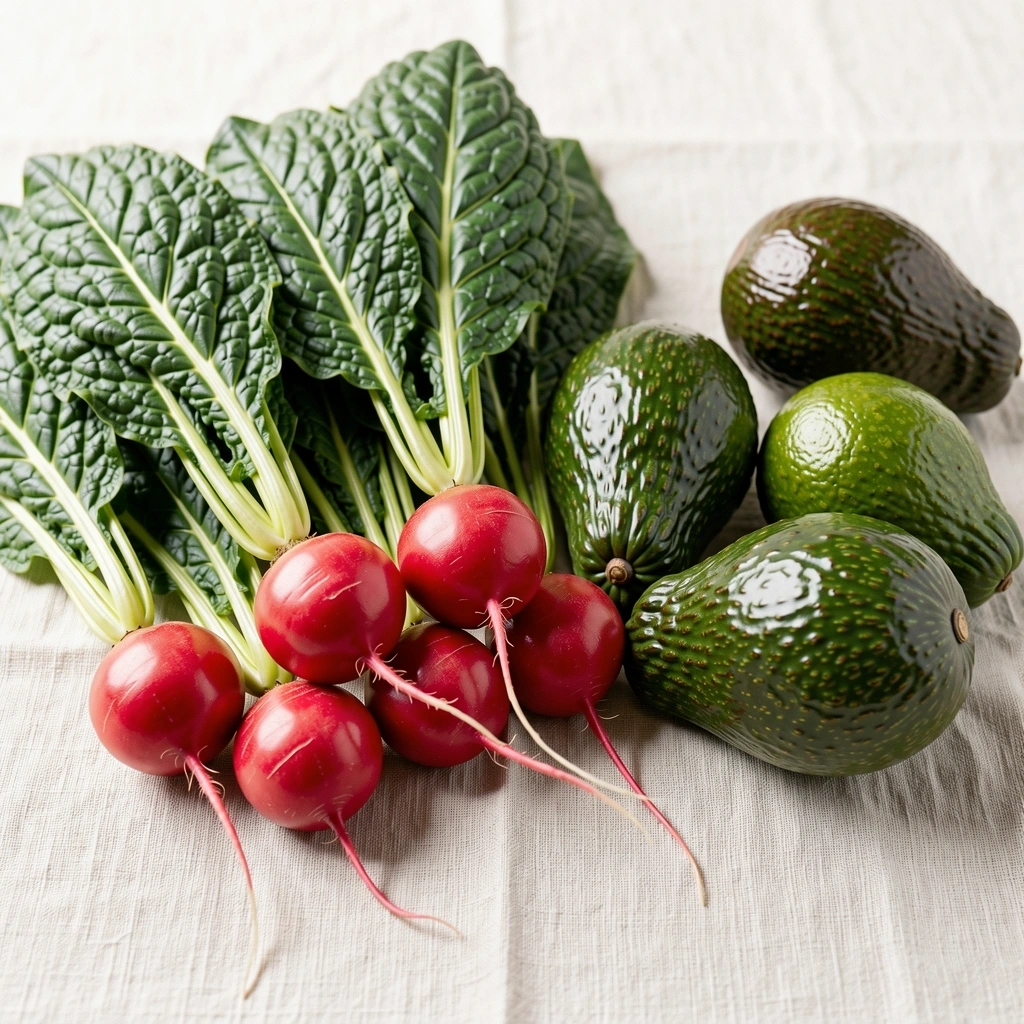 Frische Bio-Lebensmittel für gesunde Ernährung